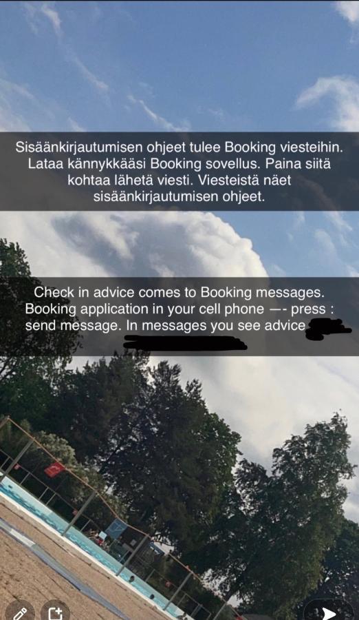 Saunallinen Vierasmaja 1 Km Foeriltae Aurajoelta Åbo Exteriör bild